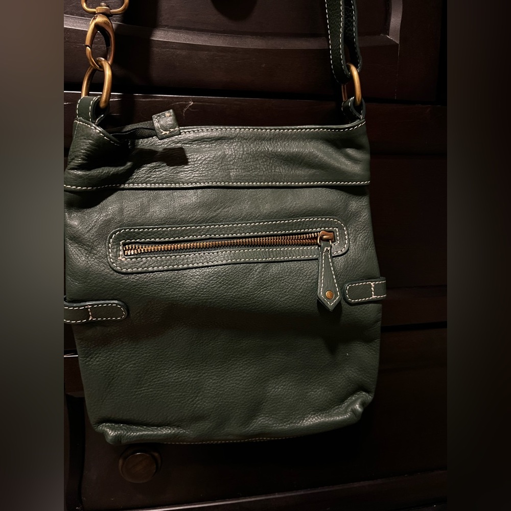 Forest green Avorio crossbody bag